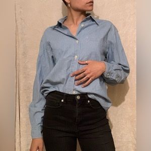 Eddie Bauer Vintage 90’s denim button down